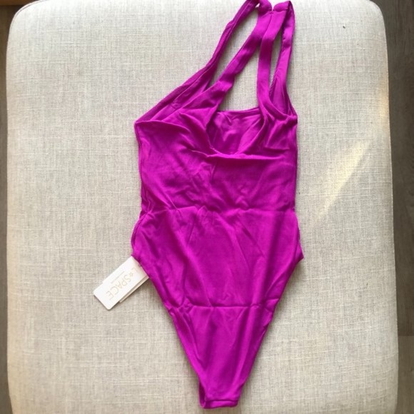 L*Space Ribbed Phoebe One Piece Swimsuit (size XS/4) NWT - Picture 7 of 9